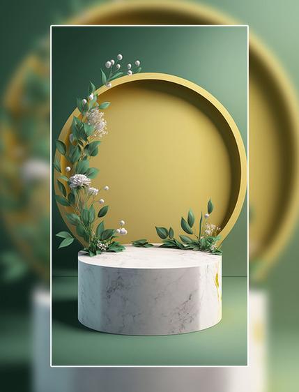 虚拟与现实交汇 绿色创意3D展台的产品展示新纪元